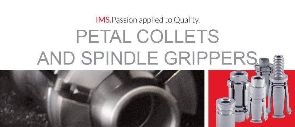 Petal collets and spindle grippers